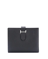 Pre-Owned Hermes Compact Bearn Wallet Epsom