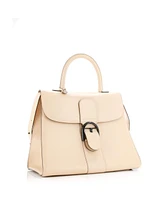 Pre-Owned Delvaux Gm Brillant Top Handle Bag Leather
