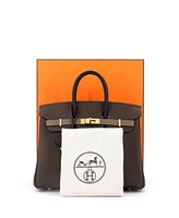 Pre-Owned Hermes Birkin 25 Handbag Tricolor Epsom with Rose Gold Hardware