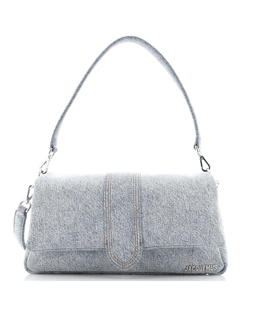 Pre-Owned Jacquemus Le Petit Bambimou Bag Denim