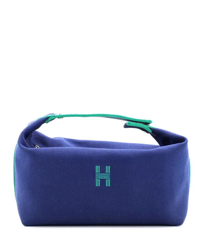 Pre-Owned Hermes Gm Bride-a-Brac Travel Case Toile