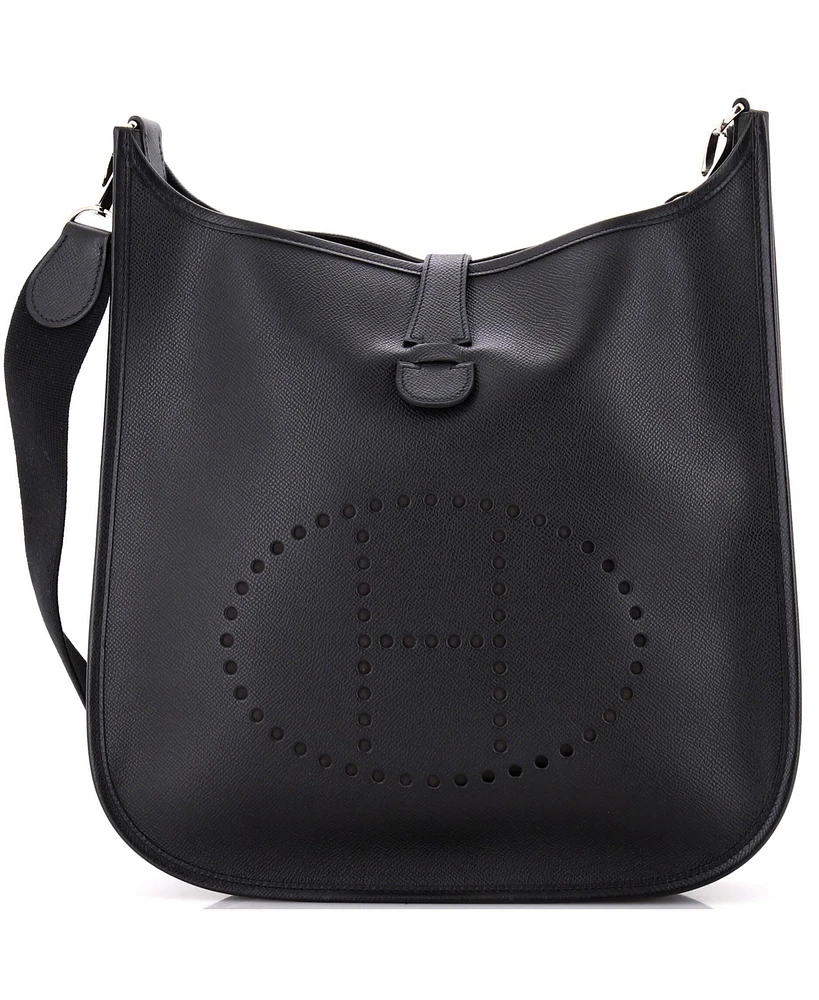 Pre-Owned Hermes Gm Evelyne Bag Gen Ii Epsom