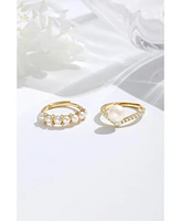Freshwater Pearl Stackable Ring Set