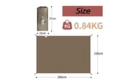 Naturehike Waterproof Tent Footprint – Durable Camping Ground Cloth, Thick Polyester, Water-Resistant 3000mm, Portable Picnic & Beach Mat