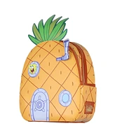 SpongeBob Squarepants Mini Backpack Pineapple Bikini Bottom 3D Design Purse Bag