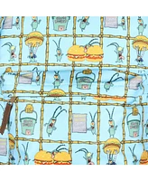 SpongeBob SquarePants Backpack Plankton Chum Bucket Patties Laptop School Bag