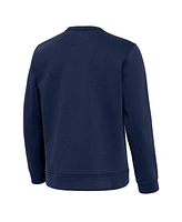 Antigua Men's Navy New York Yankees Relevant Lightweight Pullover Sweatshirt