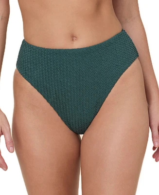 Andie Women's Textured Hipster Bikini Bottoms