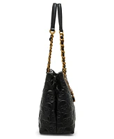 Betsey Johnson Skele-Tease Compartment Tote Bag