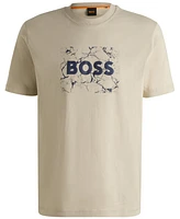 Boss by Hugo Men's Cotton-Jersey Regular-Fit T-Shirt