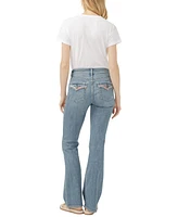 Silver Jeans Co. Women's Suki Mid-Rise Curvy Fit Bootcut