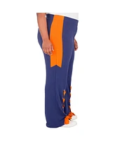 Poetic Justice Plus Side Stripe Lace Up Hem Pants