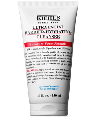 Kiehl's Since 1851 Ultra Facial Barrier-Hydrating Cleanser, 5.0 oz