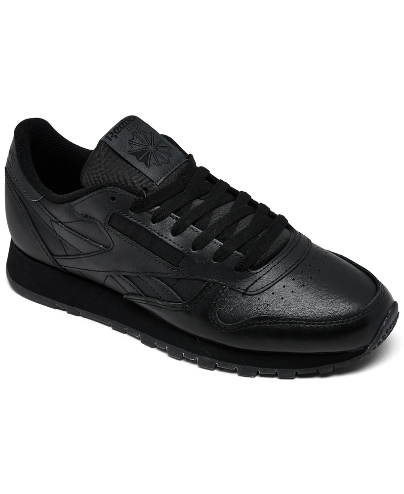 Reebok Men's Classic Leather Casual Sneakers from Finish Line