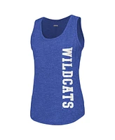 Columbia Women's Royal Kentucky Wildcats Cades Cape Omni-Wick Tri-Blend Tank Top