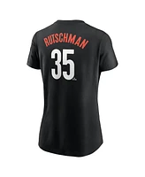 Nike Women's Adley Rutschman Black Baltimore Orioles City Connect Fuse Name Number T-Shirt