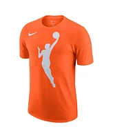 Nike Men's and Women's Brilliant Orange Wnba Logo Woman T-Shirt