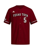 Adidas Men's Patrick Mahomes Red Texas Tech Raiders Replica Baseball Jersey