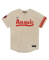 Nike Preschool Cream Los Angeles Angels City Connect Jersey