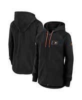 Fanatics Women's Black Philadelphia Flyers Authentic Pro Rink Fleece Full-Zip Jacket