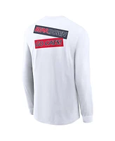 Nike Men's White Arizona Wildcats Two-Hit Classic Location Long Sleeve T-Shirt