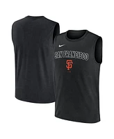 Nike Men's Black San Francisco Giants Knockout Performance Muscle Tank Top