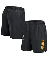 Nike Men's Black Pittsburgh Pirates Woven Victory Performance Shorts