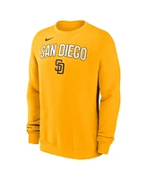 Nike Men's Gold San Diego Padres Pullover Sweatshirt