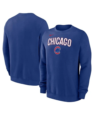Nike Men's Royal Chicago Cubs Pullover Sweatshirt