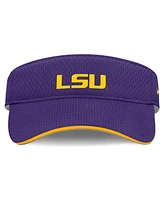 Nike Men's and Women's Purple Lsu Tigers 2025 Dugout Softball Ace Performance Adjustable Visor Hat