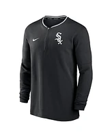 Nike Men's Black Chicago White Sox Authentic Collection Performance Half-Zip Top