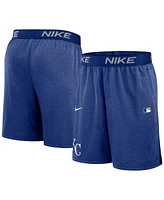 Nike Men's Royal Kansas City Royals Authentic Collection Performance Knit Shorts