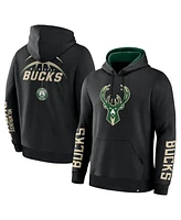 Fanatics Men's Black Milwaukee Bucks Legacy Guard Pullover Hoodie