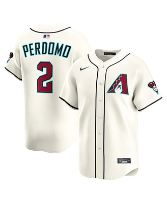 Nike Men's Geraldo Perdomo Cream Arizona Diamondbacks Alternate Limited Player Jersey