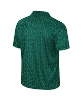 Colosseum Men's Green Colorado State Rams Sublimated Golf Polo Shirt
