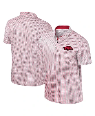 Colosseum Men's Cardinal Arkansas Razorbacks Big Tall Marty Rival Polo Shirt