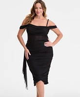 City Studios Trendy Plus Corset Madi Dress