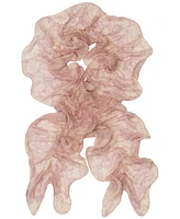 Lauren Ralph Lauren Floral Boa Ruffle Scarf