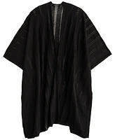 Lauren Ralph Sheer Stripe Ruana