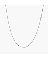 Sterling Silver Savannah Basic Chain Necklace