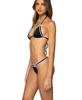 Edikted Women's Mandy Triangle Bikini Top