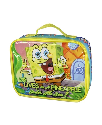 Nickelodeon SpongeBob SquarePants Bikini Bottom Tv Show Series Lunch Box Tote