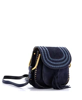 Pre-Owned Chloe Small Hudson Handbag Whipstitch Suede