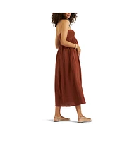 Ripe Maternity Evie Crochet Dress
