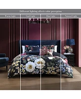 Bebejan Renaissance Bedding 100% Cotton Sateen 5 Piece King Size Reversible Comforter Set