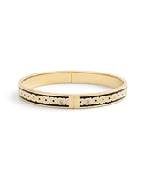 Coach Signature Faux Stone C Enamel Bangle Bracelet