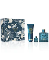 Versace Men's 3-Pc. Eros Pour Homme Parfum Gift Set