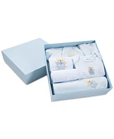 Little Me Baby Boys Cute Bear Cotton Gift Box Set