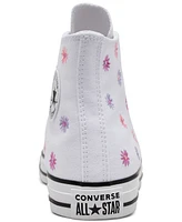 Converse Big Girls Chuck Taylor All Star Florals High Top Casual Sneakers from Finish Line