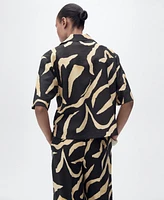 Mango Women's Printed Short-Sleeved Shirt